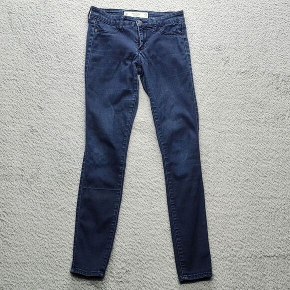 Abercrombie & Fitch Denim - Abercrombie & Fitch The A&F Jegging - Dark Wash (Size 0R / 25)